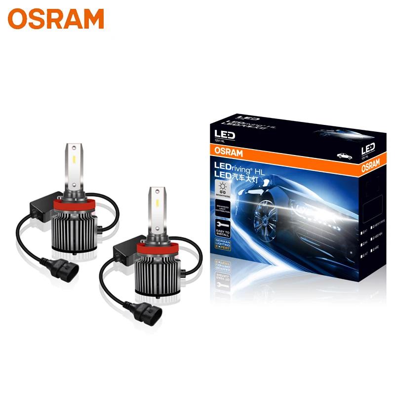 OSRAM LEDriving HL H8 H11 H16 12V 50W  Ʈ, 4000LM LED ڵ Ʈ, 6000K ȭƮ PGJ19 Ȱ, ڵ  (2 )
